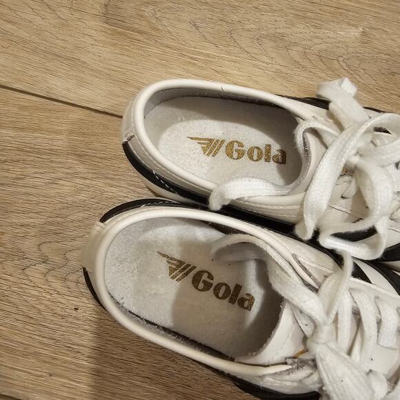 Gola Classics Women's Bullet Leather Sneakers Size 6 - Picture 5 of 7